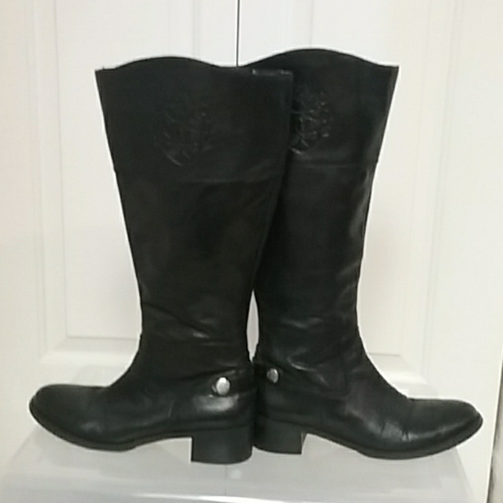 Etienne Aigner Boots Knee Length Wide Shaft 7.5M